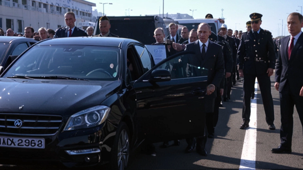 Владимир Путин Принял Участие в Открытии Заключительного Участка Трассы М-11 в Твери